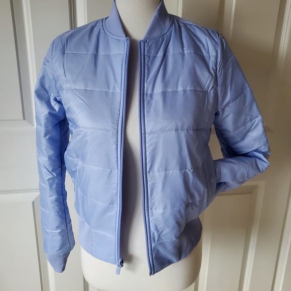 Lululemon Non-Stop Bomber Reversible Jacket New Size 4 Lavender Dusk - Picture 3 of 12